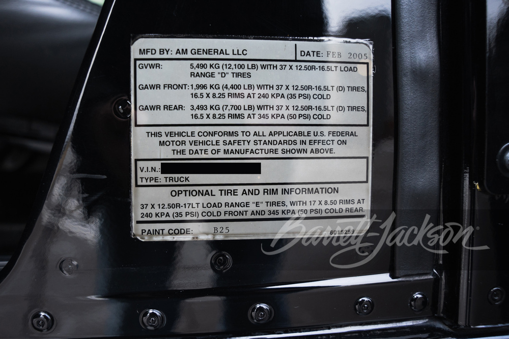 2006 HUMMER H1 CUSTOM ALPHA WAGON - Misc 56 - 265375