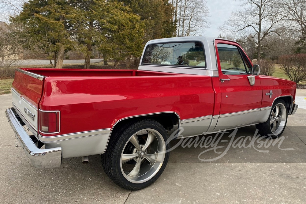 1986 CHEVROLET C10 CUSTOM PICKUP - Rear 3/4 - 265454