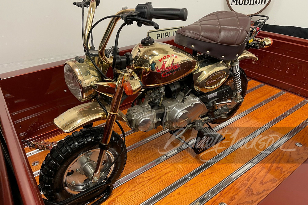1984 HONDA Z50 J MONKEY GOLD LIMITED EDITION MINIBIKE - Front 3/4 - 265726