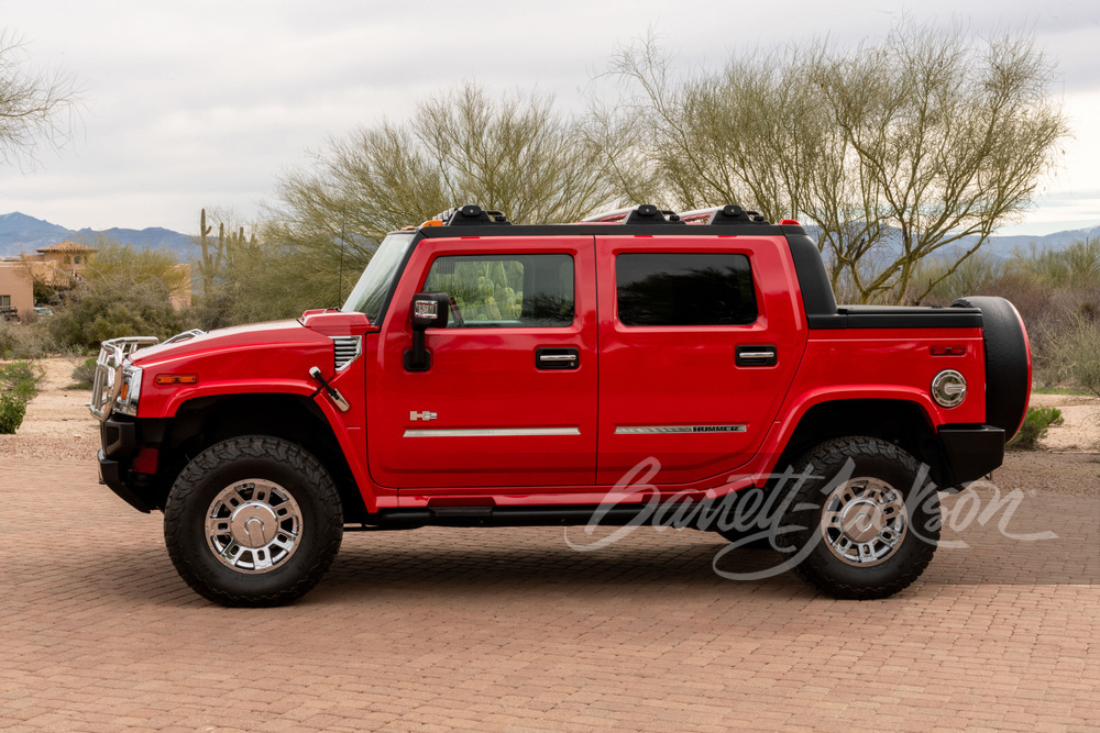 2007 HUMMER H2 PICKUP - Side Profile - 267168