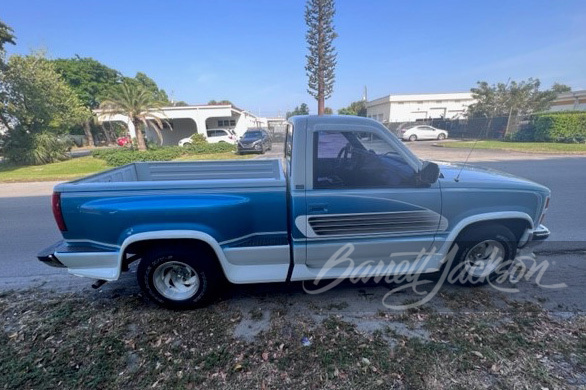 1992 CHEVROLET C1500 CUSTOM PICKUP  - Side Profile - 267195