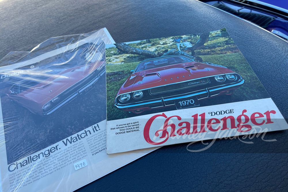 1970 DODGE CHALLENGER R/T SE - Misc 32 - 267249