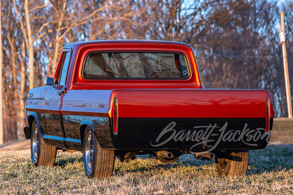 1970 FORD F-100 CUSTOM PICKUP - Rear 3/4 - 267851