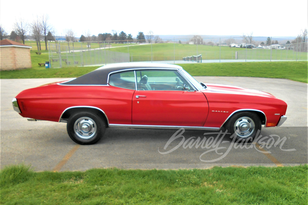 1970 CHEVROLET MALIBU - Side Profile - 267988