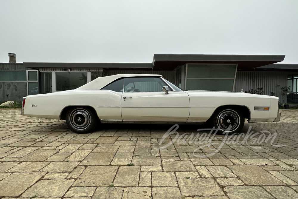 1976 CADILLAC ELDORADO CONVERTIBLE - Side Profile - 268557