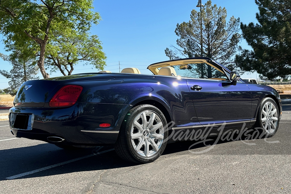 2009 BENTLEY CONTINENTAL GTC - Rear 3/4 - 268587