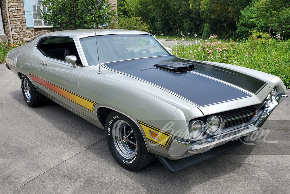 1971 FORD TORINO COBRA SPORTSROOF - Front 3/4 - 268914