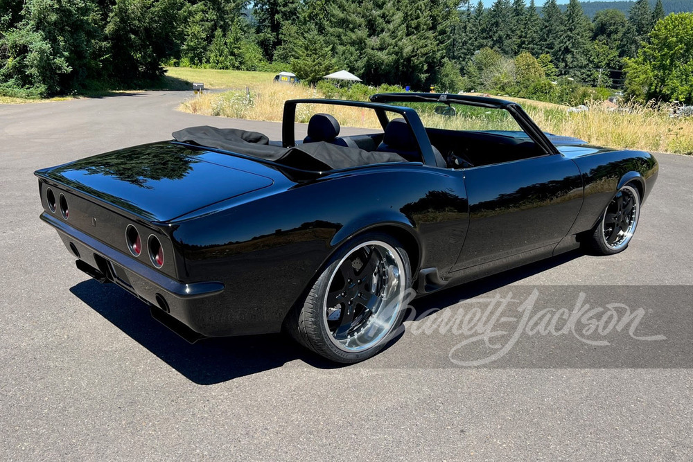 1968 CHEVROLET CAMARO CUSTOM CONVERTIBLE - Rear 3/4 - 269111