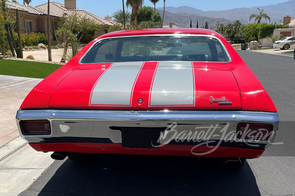 1970 CHEVROLET CHEVELLE MALIBU CUSTOM COUPE - Rear 3/4 - 269202