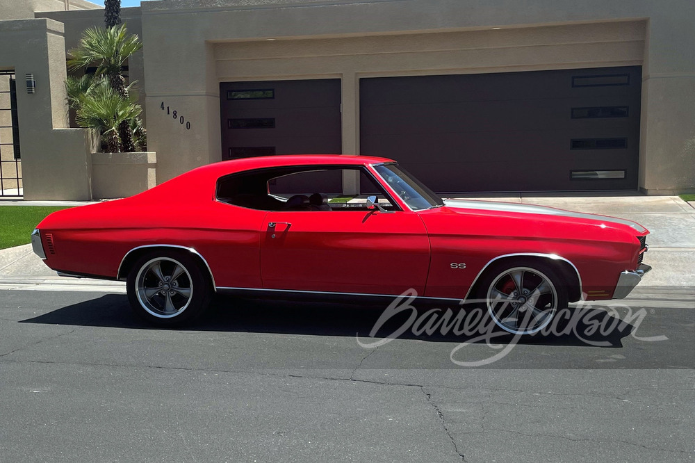 1970 CHEVROLET CHEVELLE MALIBU CUSTOM COUPE - Side Profile - 269202