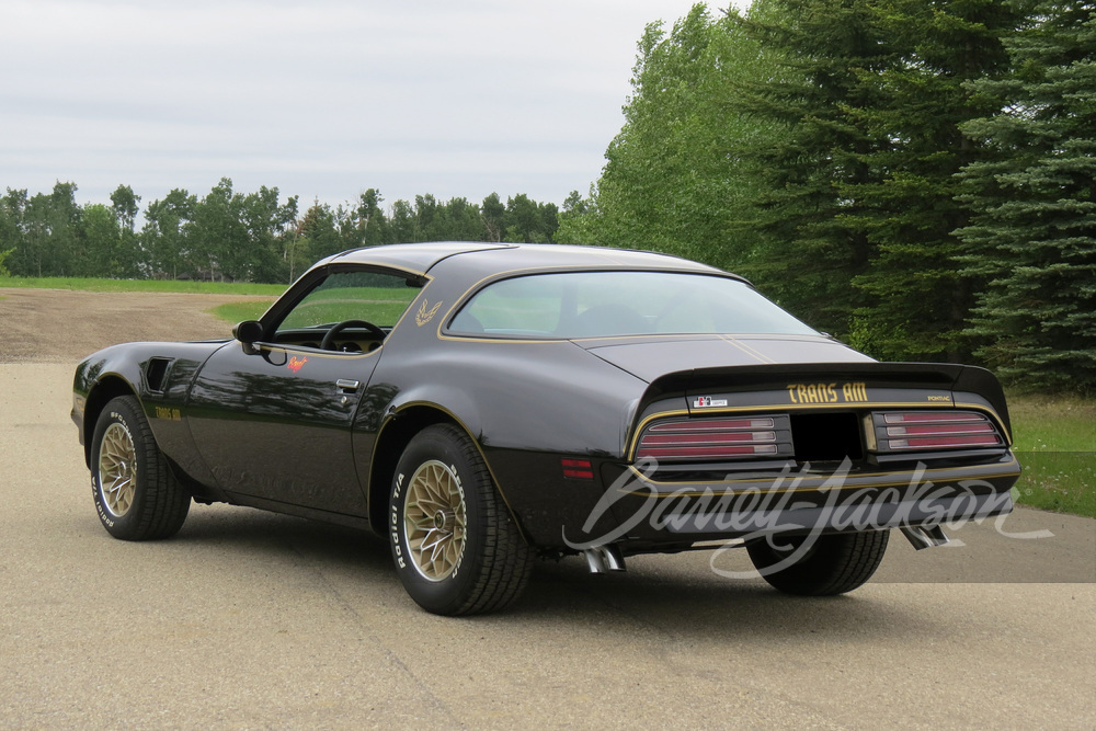 1977 PONTIAC FIREBIRD TRANS AM - Rear 3/4 - 269254