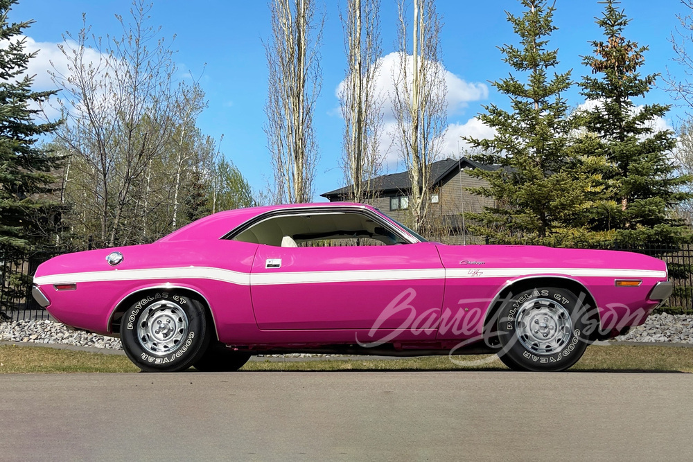 1970 DODGE CHALLENGER R/T - Side Profile - 269268