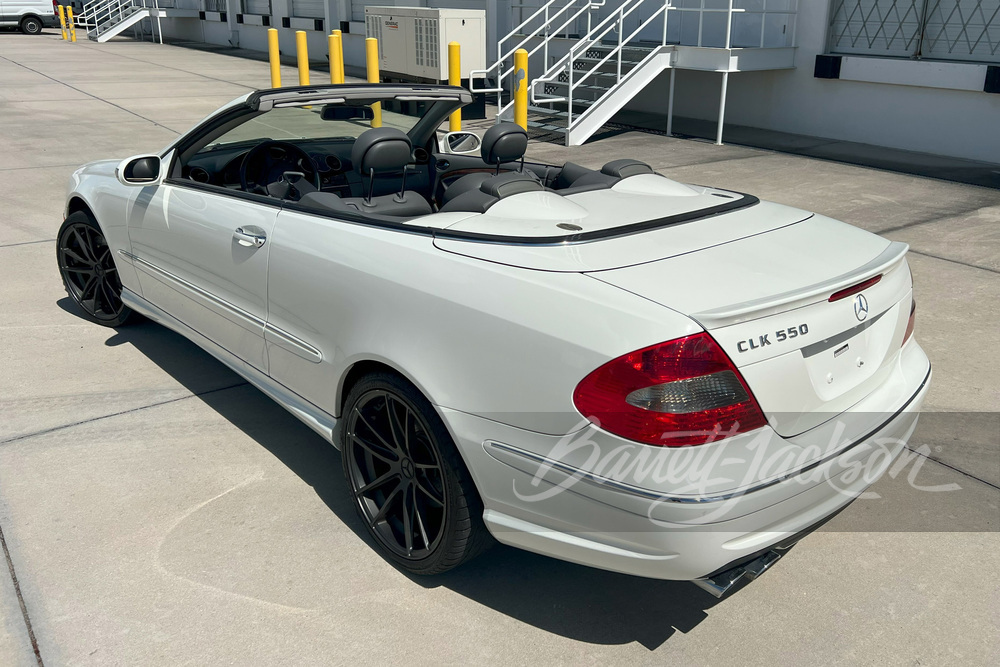 2007 MERCEDES-BENZ CLK550 CABRIOLET - Rear 3/4 - 269282