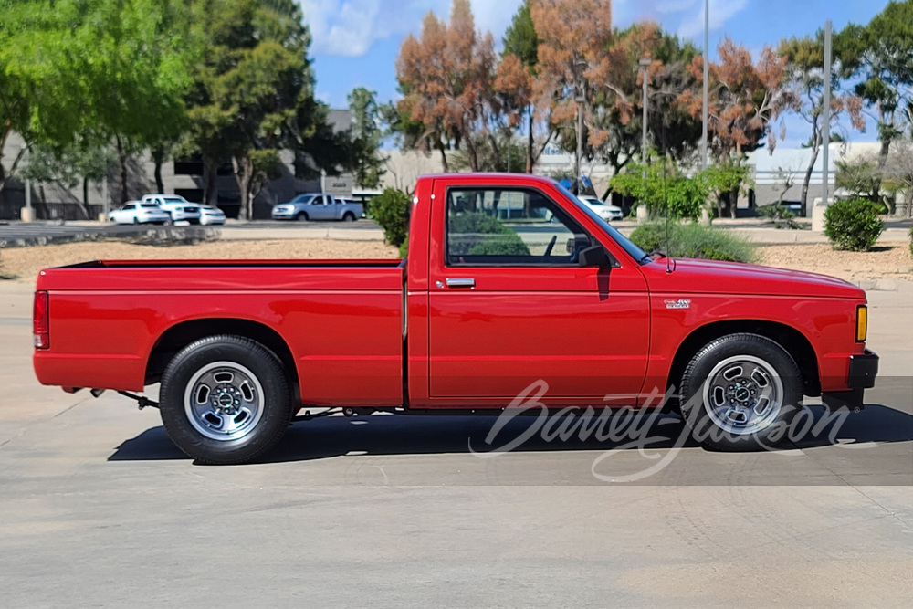 1989 CHEVROLET S10 CUSTOM PICKUP - Side Profile - 269294