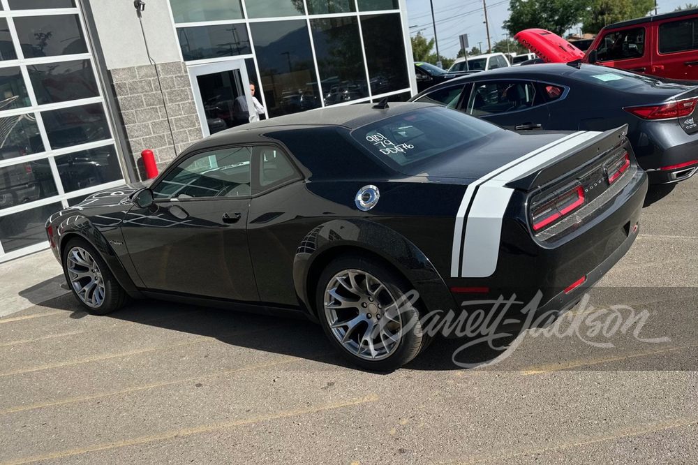 2023 DODGE CHALLENGER SRT HELLCAT BLACK GHOST - Rear 3/4 - 269323