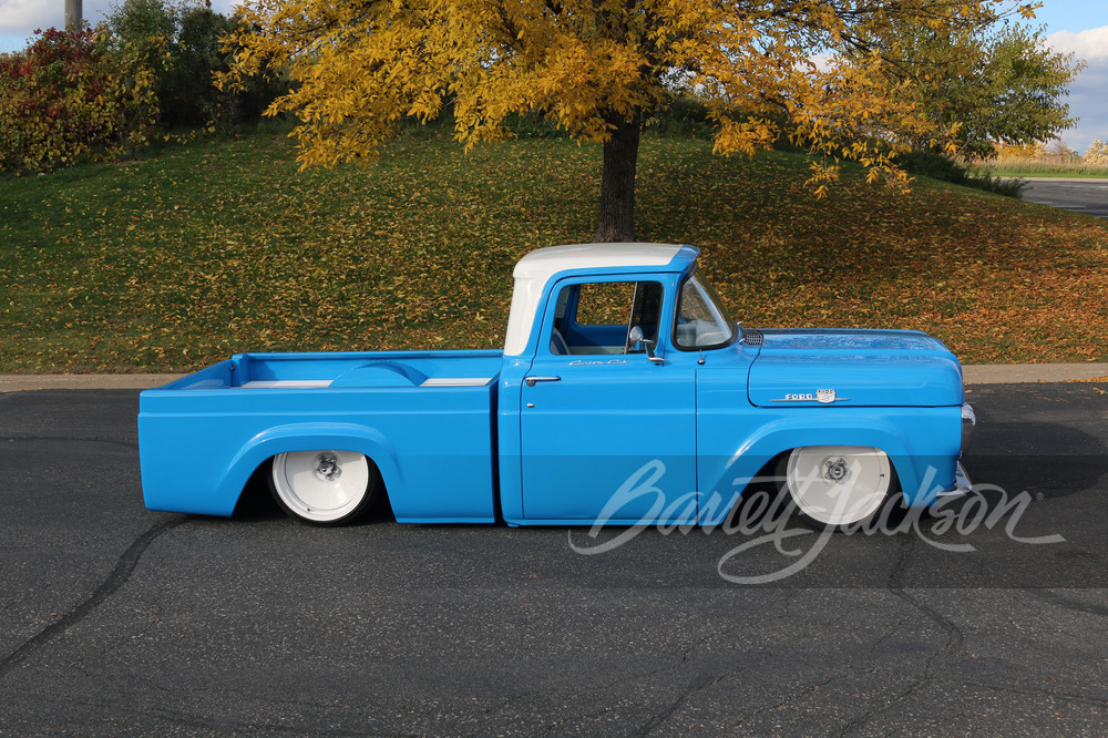 1959 FORD F-100 CUSTOM PICKUP - Side Profile - 269742