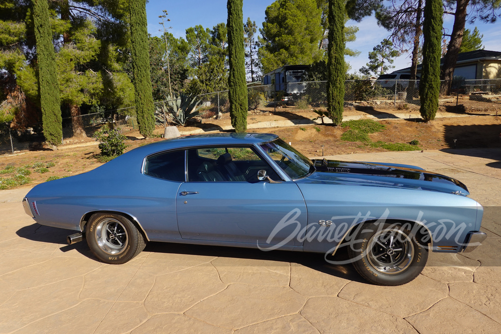 1970 CHEVROLET CHEVELLE MALIBU CUSTOM COUPE - Front 3/4 - 269919