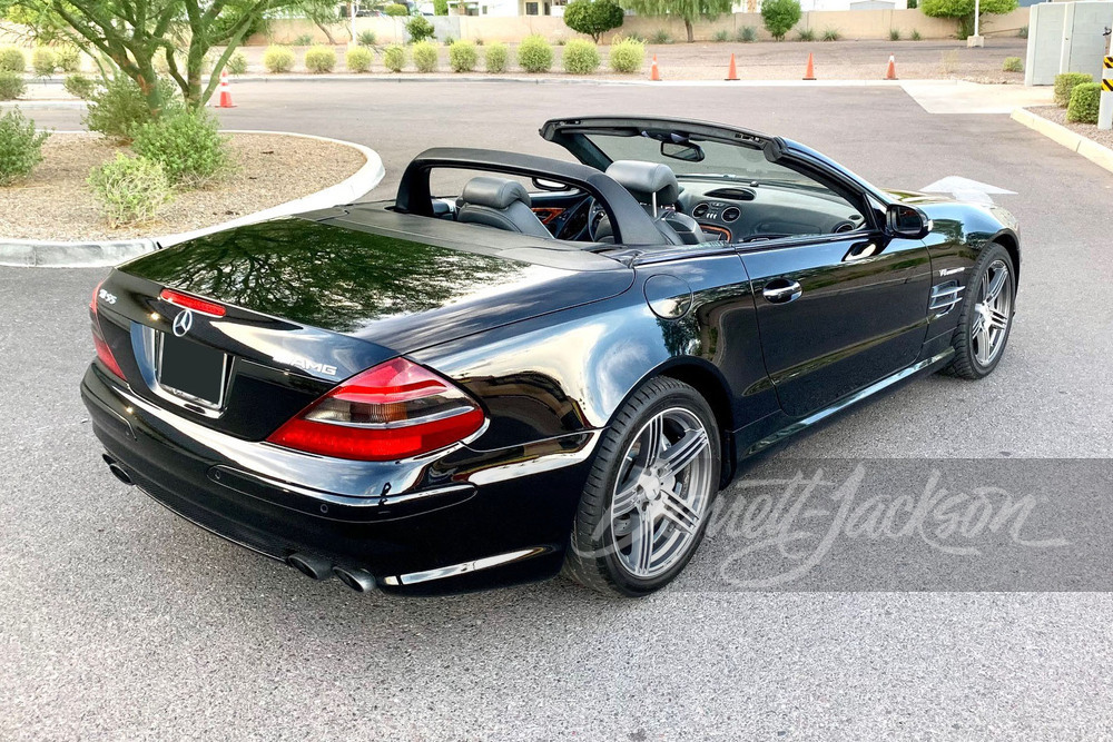 2003 MERCEDES-BENZ SL55 AMG ROADSTER - Rear 3/4 - 269924