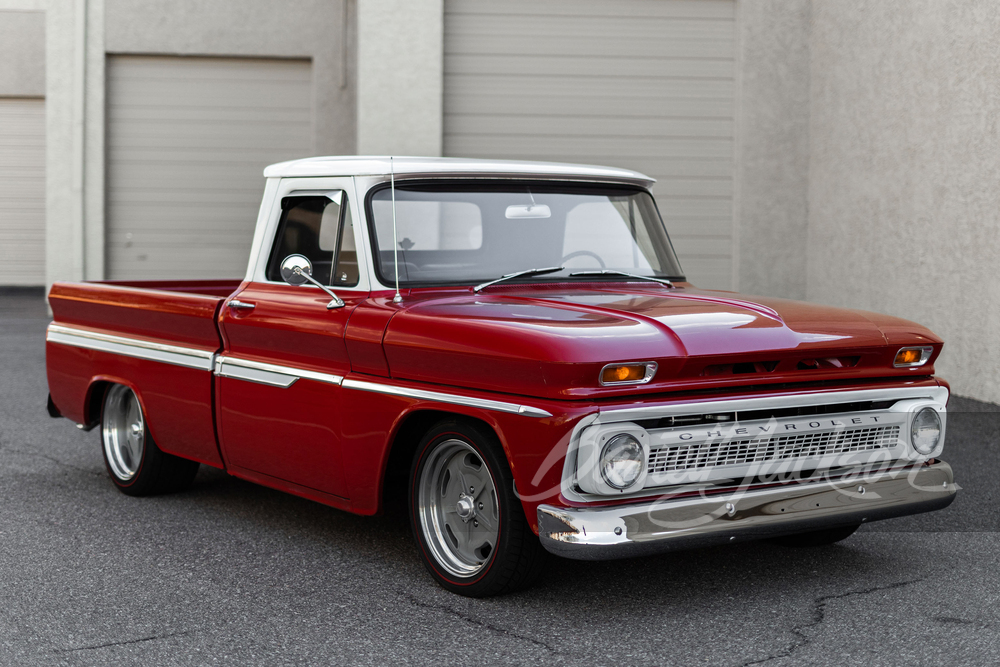 1966 CHEVROLET C10 CUSTOM PICKUP - Front 3/4 - 270101