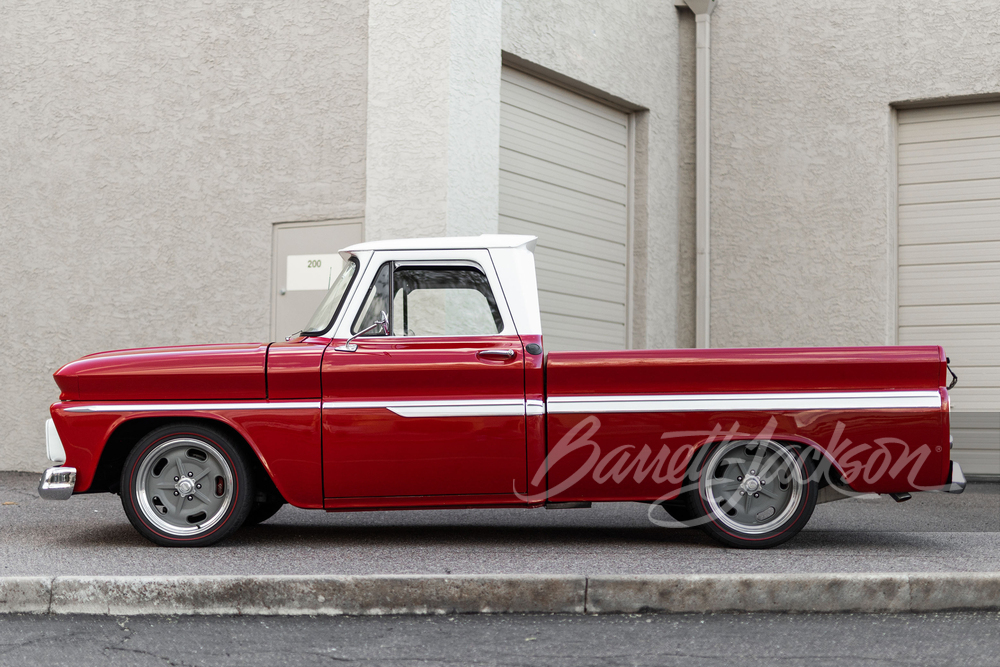 1966 CHEVROLET C10 CUSTOM PICKUP - Side Profile - 270101