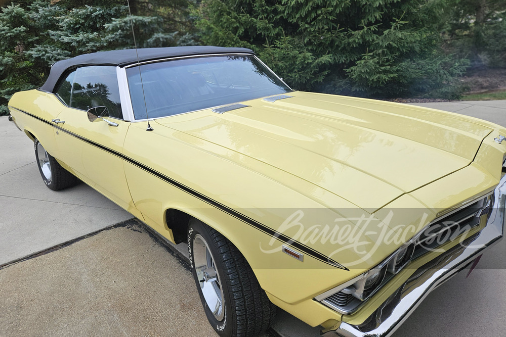 1969 CHEVROLET CHEVELLE MALIBU CONVERTIBLE - Front 3/4 - 270434