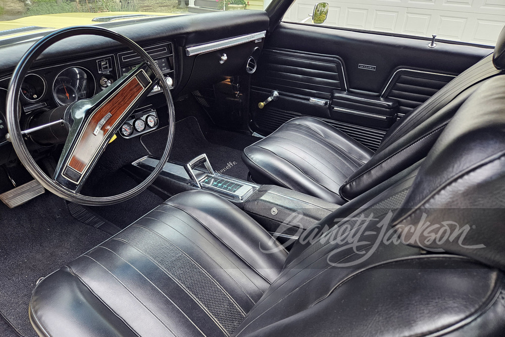 1969 CHEVROLET CHEVELLE MALIBU CONVERTIBLE - Interior - 270434