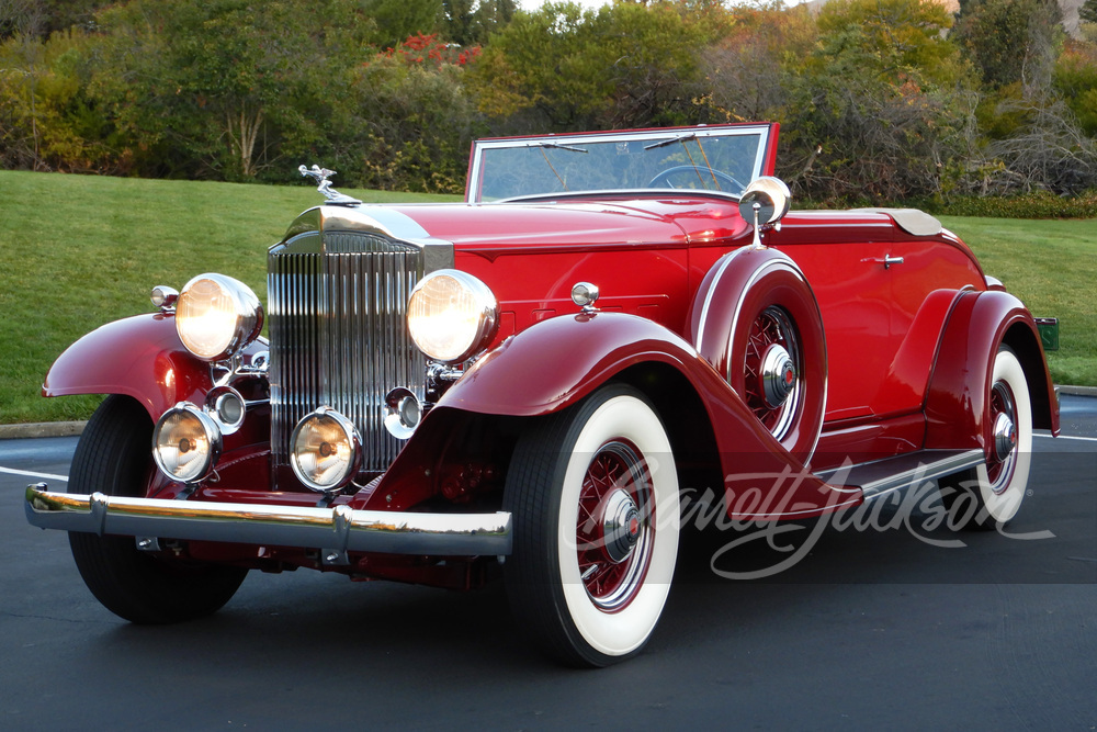 1933 PACKARD 1001 STANDARD EIGHT COUPE ROADSTER - Front 3/4 - 272824