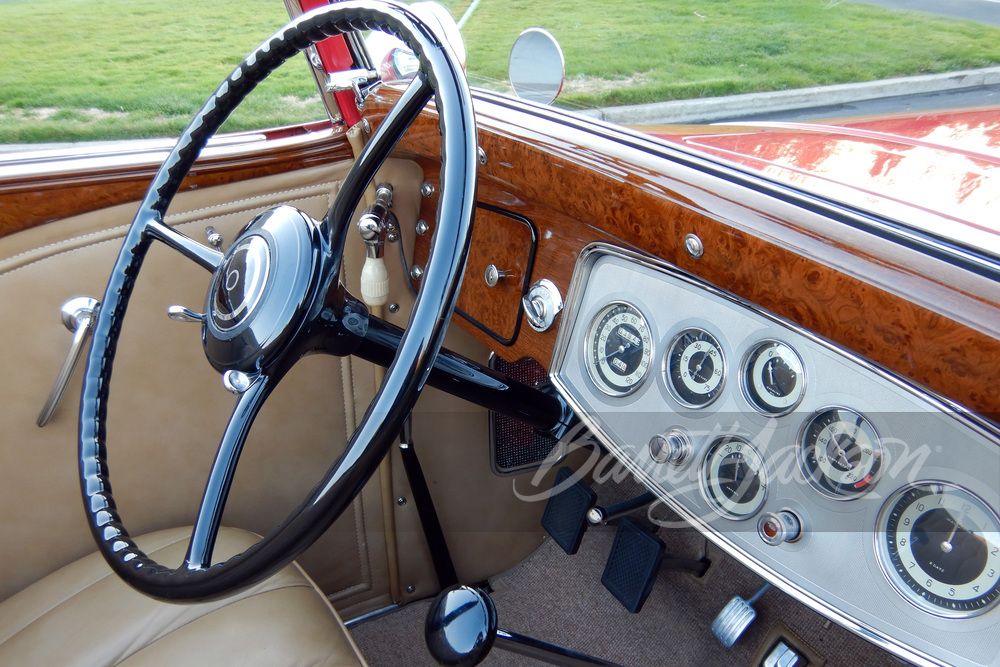 1933 PACKARD 1001 STANDARD EIGHT COUPE ROADSTER - Interior - 272824