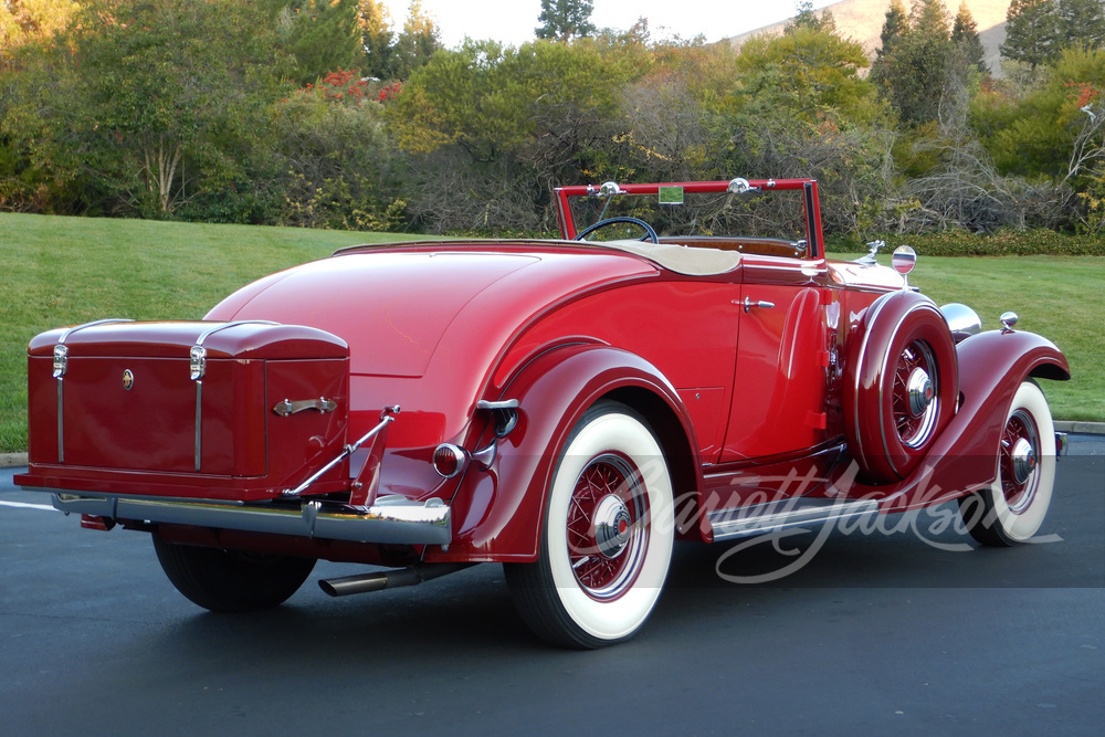 1933 PACKARD 1001 STANDARD EIGHT COUPE ROADSTER - Rear 3/4 - 272824