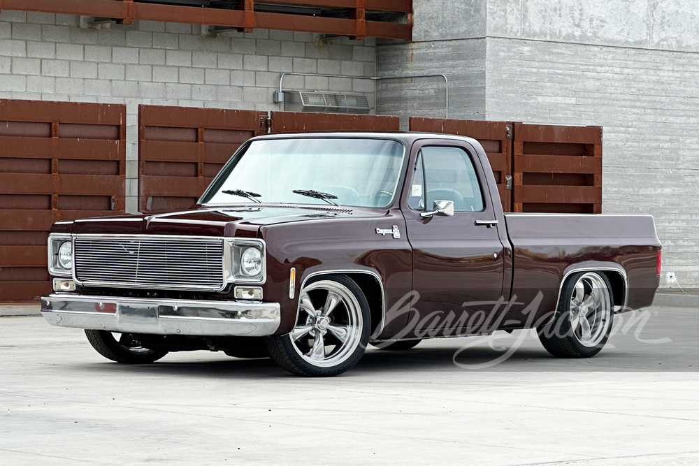 1976 CHEVROLET C10 CUSTOM PICKUP - Front 3/4 - 273023