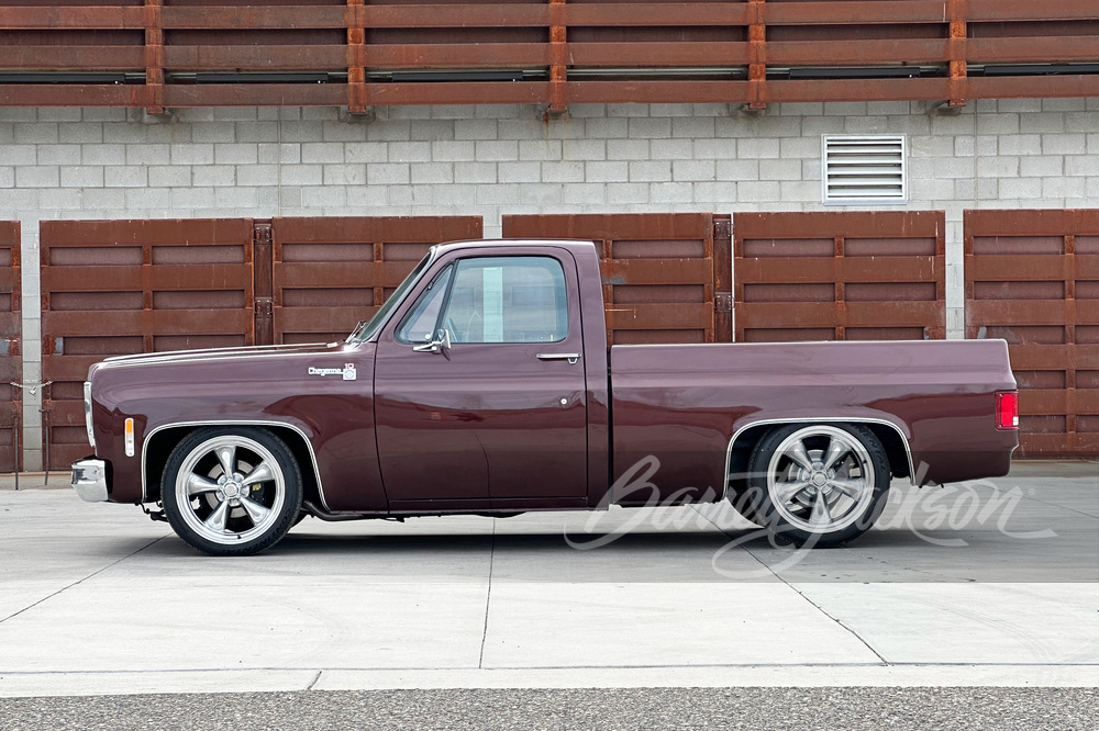 1976 CHEVROLET C10 CUSTOM PICKUP - Side Profile - 273023