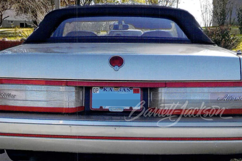 1990 CADILLAC ALLANTE CONVERTIBLE - Misc 11 - 273565