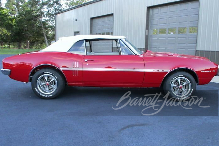 1967 PONTIAC FIREBIRD CONVERTIBLE - Side Profile - 275234