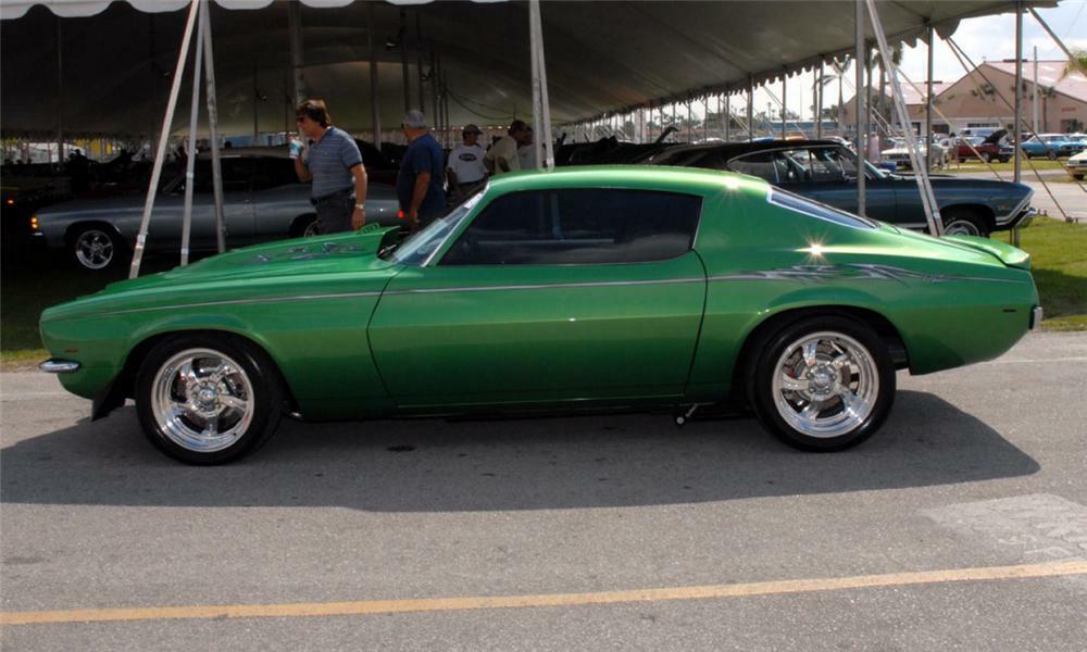1970 CHEVROLET CAMARO Z/28 CUSTOM COUPE - Side Profile - 39641