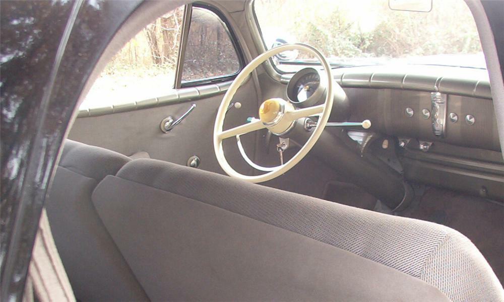 1949 NASH 600 SUPER 4 DOOR SEDAN - Interior - 39657
