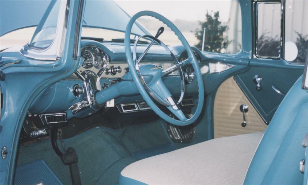 1955 CHEVROLET BEL AIR 2 DOOR HARDTOP - Interior - 39727
