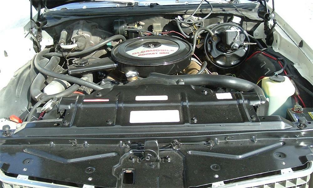 1972 OLDSMOBILE CUTLASS SUPREME CONVERTIBLE - Engine - 39854