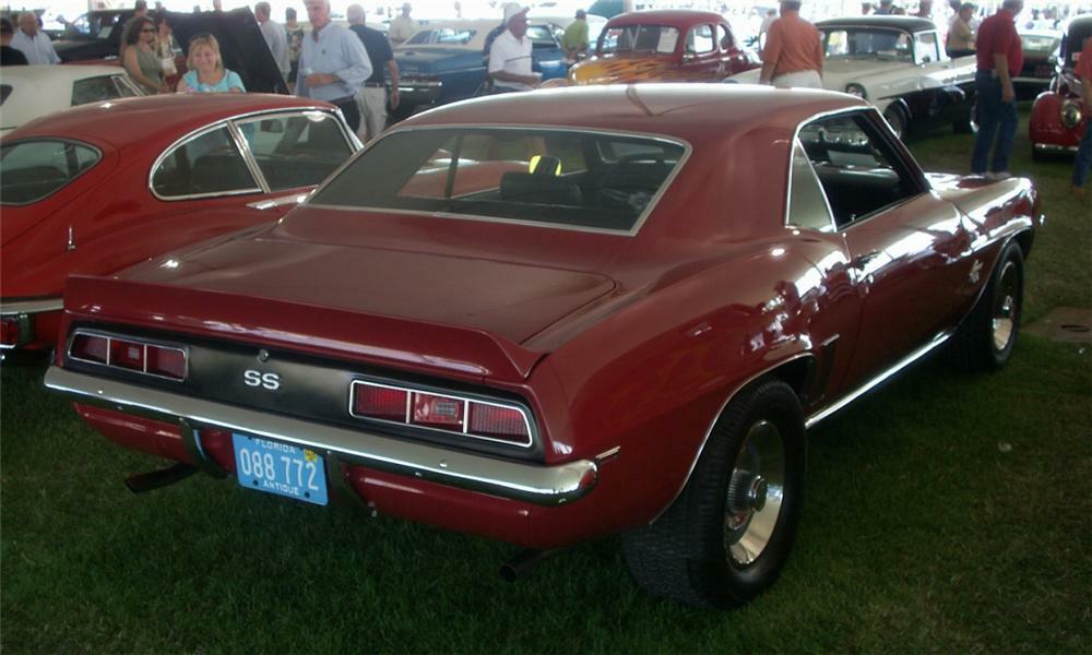 1969 CHEVROLET CAMARO L89 COUPE - Rear 3/4 - 39935