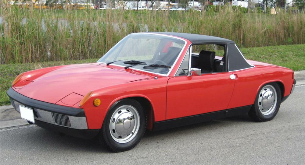 1970 PORSCHE 914 CONVERTIBLE - Front 3/4 - 40012