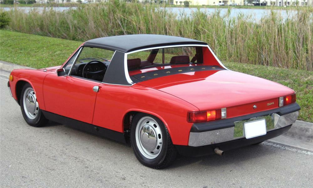 1970 PORSCHE 914 CONVERTIBLE - Rear 3/4 - 40012