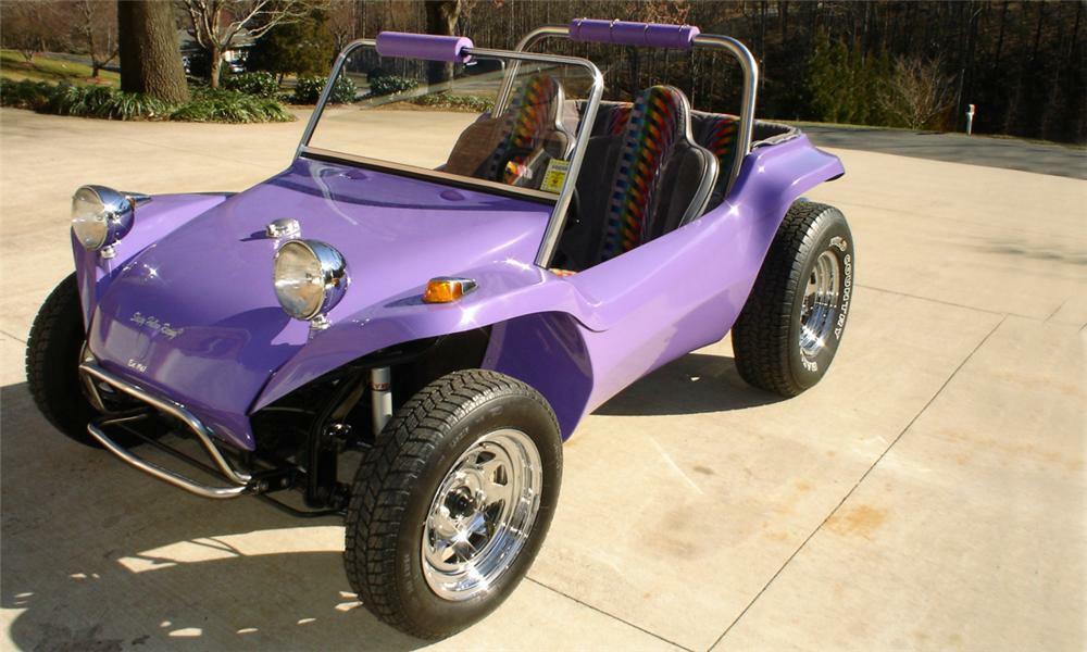 purple buggy