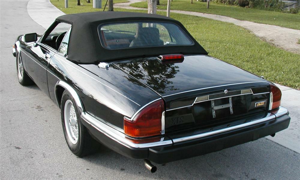 1991 Jaguar Xjs Convertible 1991 Jaguar Xjs Convertible Rear 3 4 40073