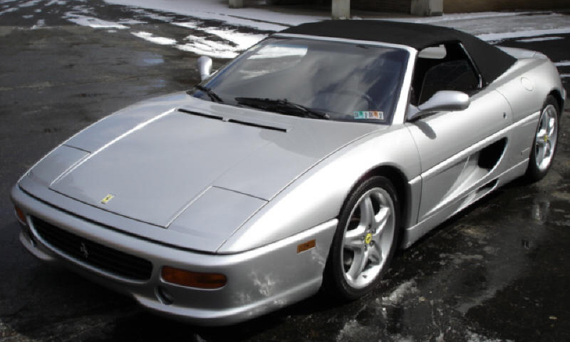 1995 FERRARI 355 SPIDER CONVERTIBLE - Front 3/4 - 40100
