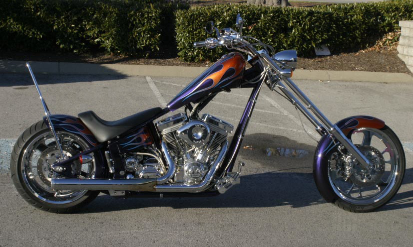 chopper softail frame