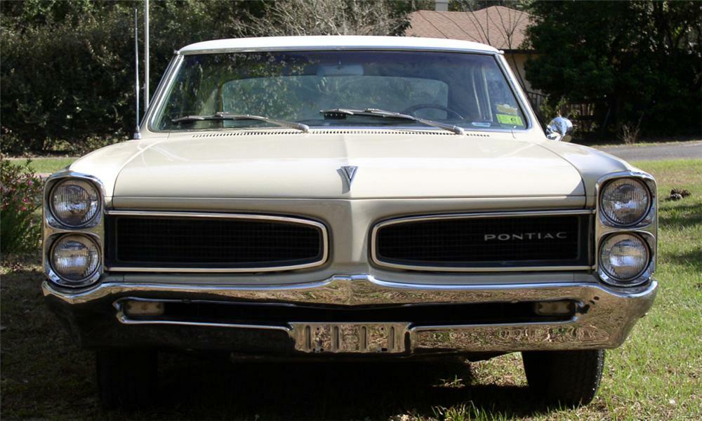 1966 PONTIAC LEMANS 2 DOOR HARDTOP - Side Profile - 40136