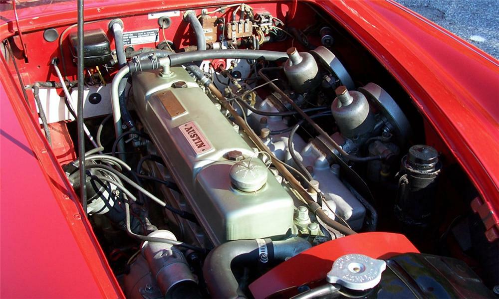 1961 AUSTIN-HEALEY 3000 MARK I CONVERTIBLE - Engine - 40225