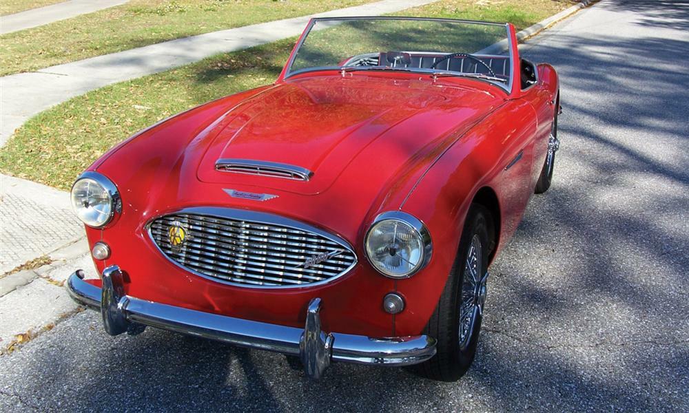 1961 AUSTIN-HEALEY 3000 MARK I CONVERTIBLE - Front 3/4 - 40225