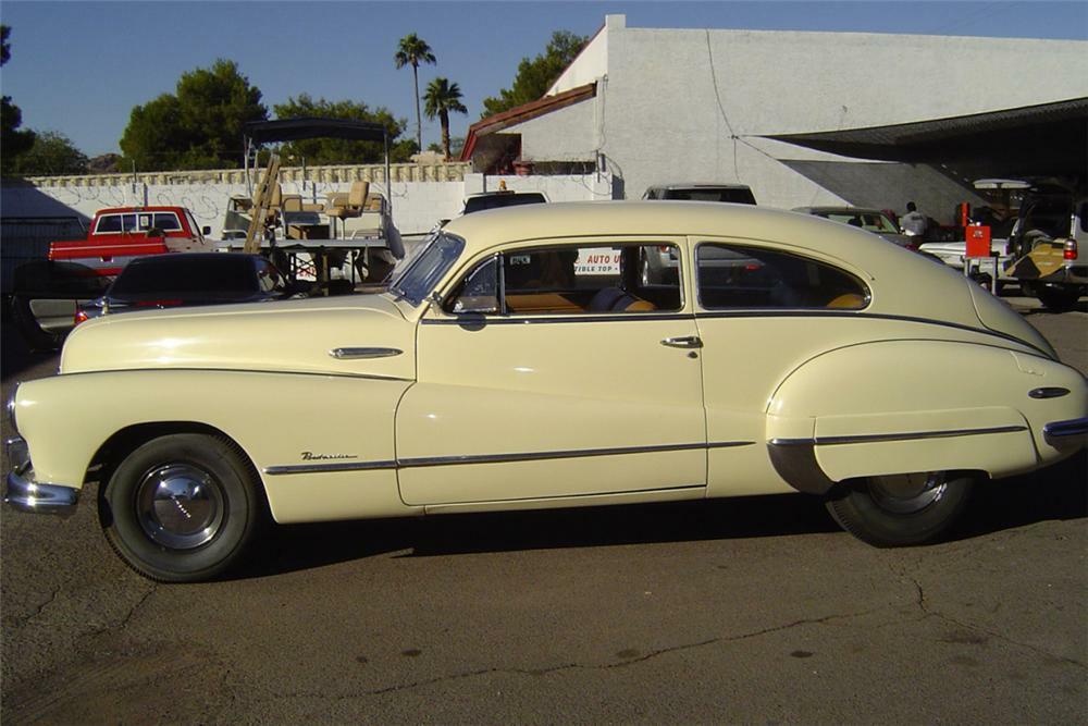 1948 BUICK ROADMASTER SEDANETTE 2 DOOR FASTBACK - Side Profile - 43051