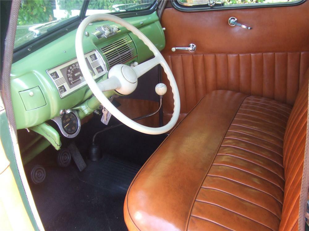 1940 FORD STANDARD COUPE - Interior - 43363