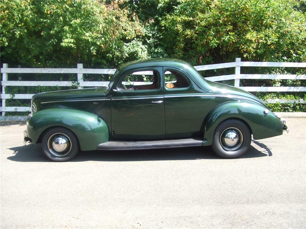 1940 FORD STANDARD COUPE - Side Profile - 43363